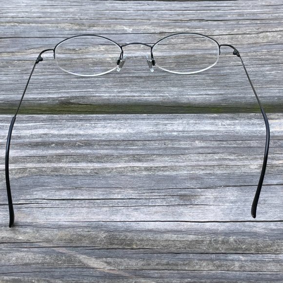 DKNY Glasses Frame Made in Italy Black Metal Glass - Picture 11 of 11